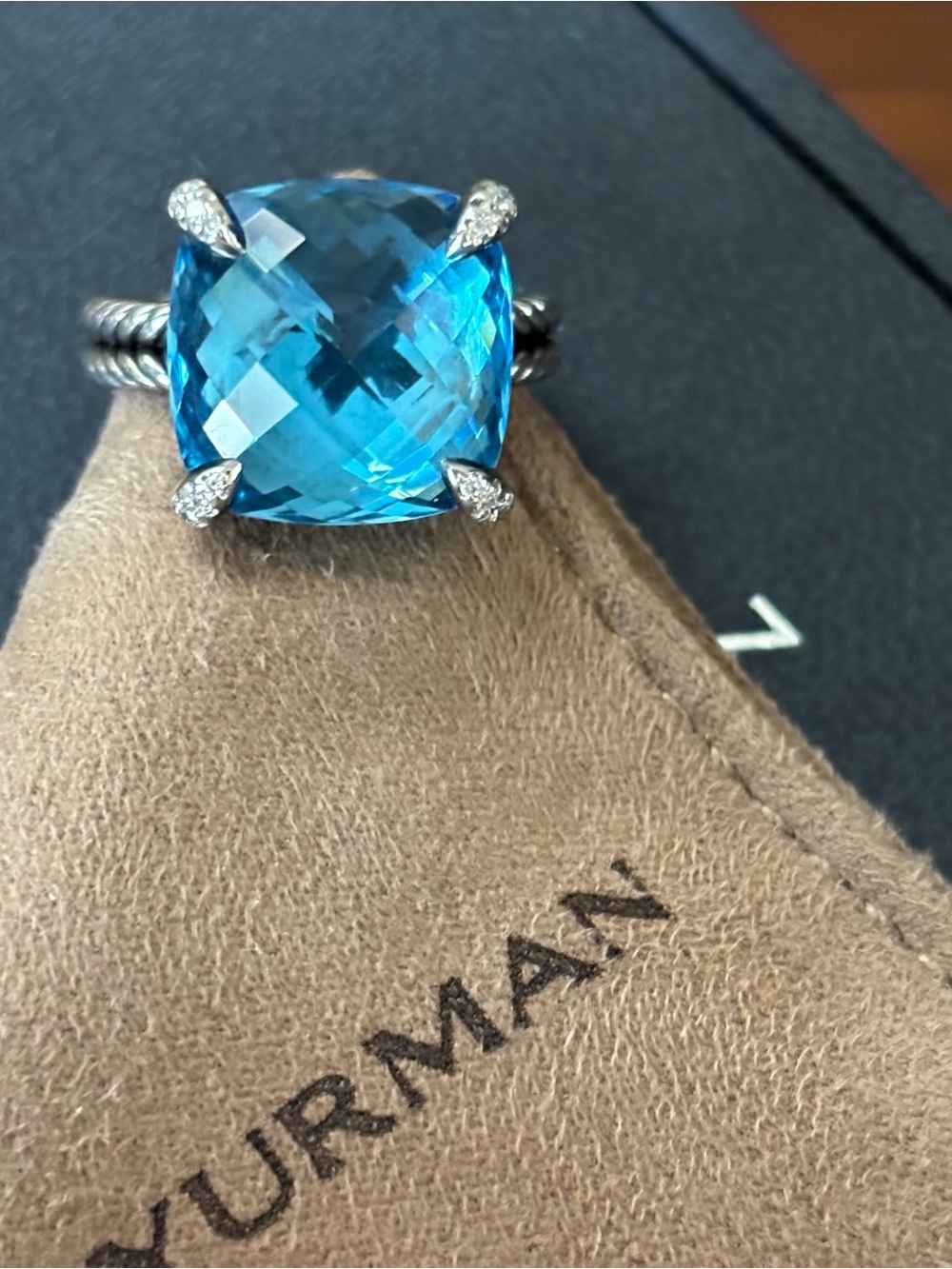 DAVID YURMAN 💙 Authentic Chatelaine® Ring - 14 mm